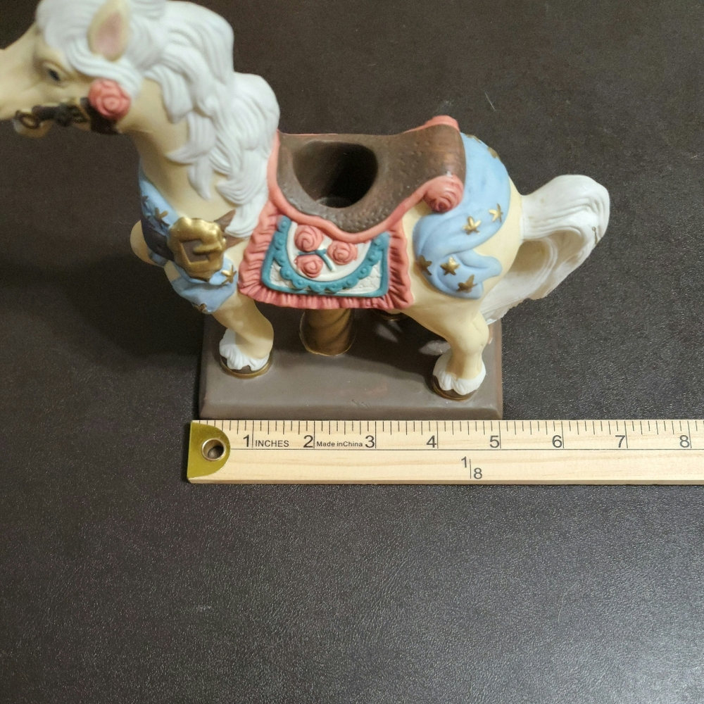 Partylite carousel pony candlestick holder - Picture 3 of 4